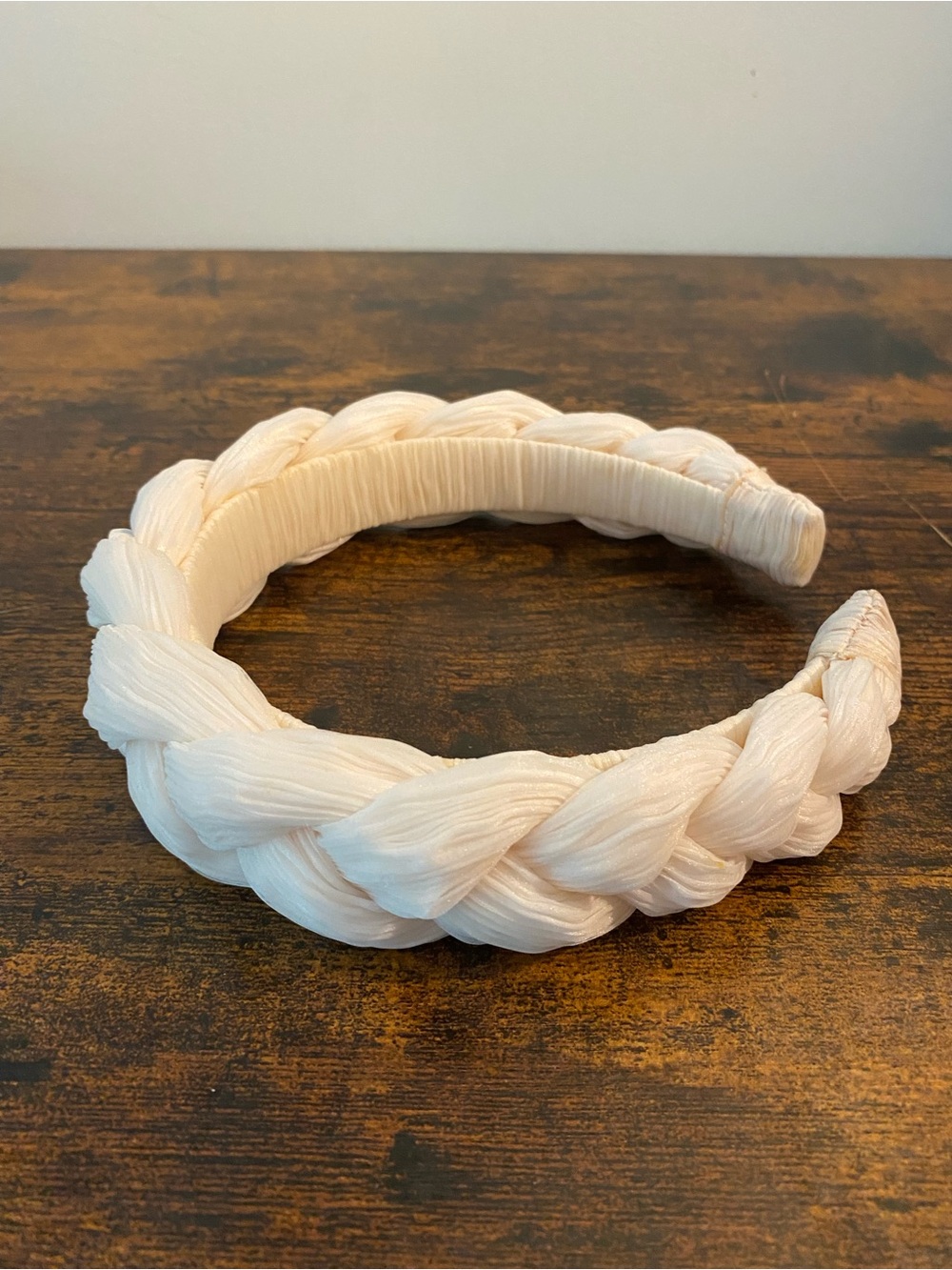 Loeffler Randall Braided Ivory Headband - Picture 2 of 4